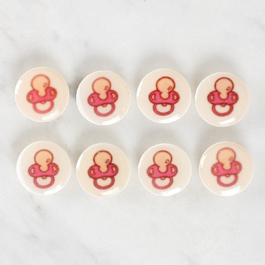 Loren Crafts 8'li Emzik Düğme - 1005