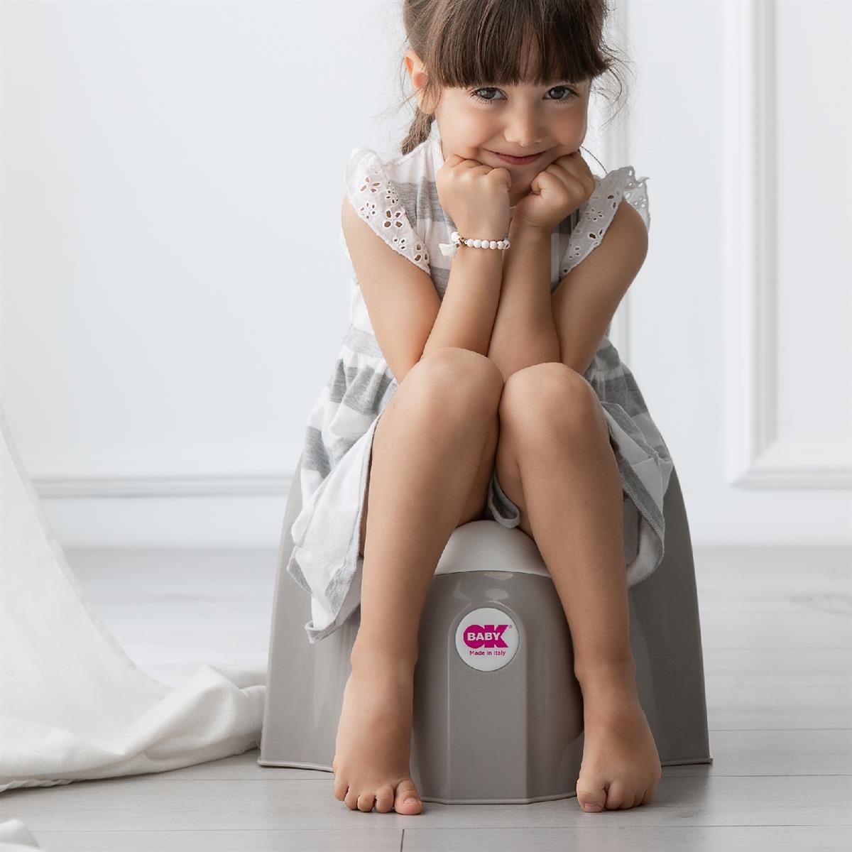Okbaby Pasha Koltuk Oturak / A. Gri