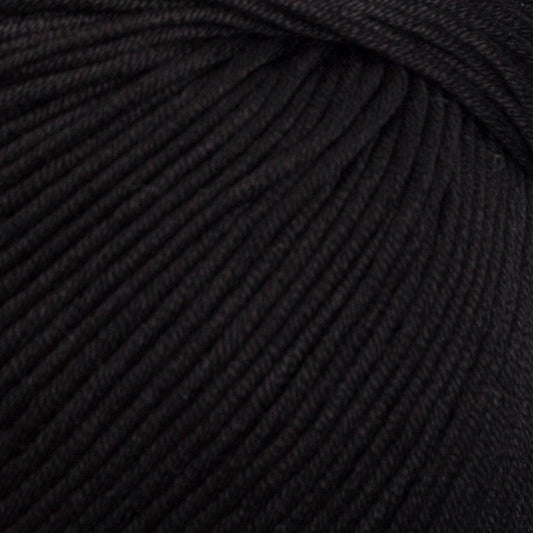 La Mia XL Mercerized Siyah El Örgü İpi - 1 - 33758
