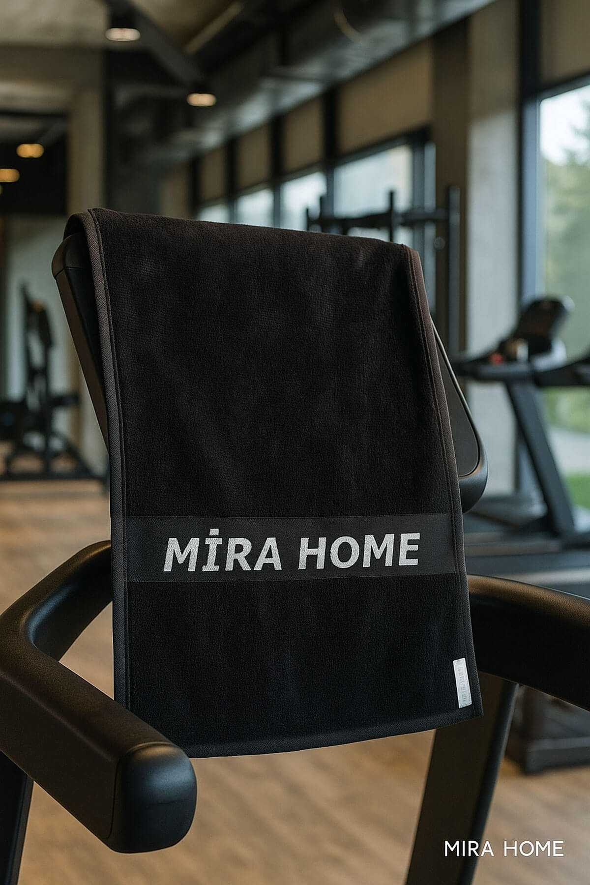 Mira Home Spor Havlusu Fitness Yumuşak Sporcu Havlu 100 Pamuklu 30x100 Cm