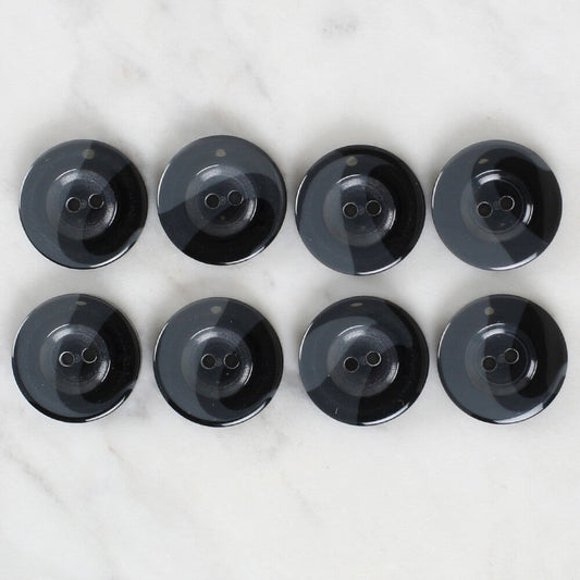 Loren Crafts 8'li Düğme Gri - 1129