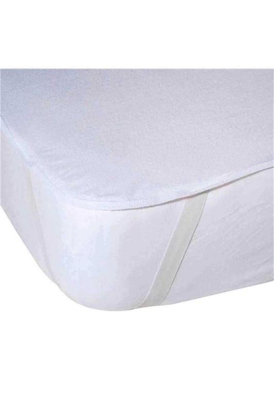 180x200 Çift Kişilik Alez  4 Köşe Lastikli Pamuklu Yatak Koruyucu