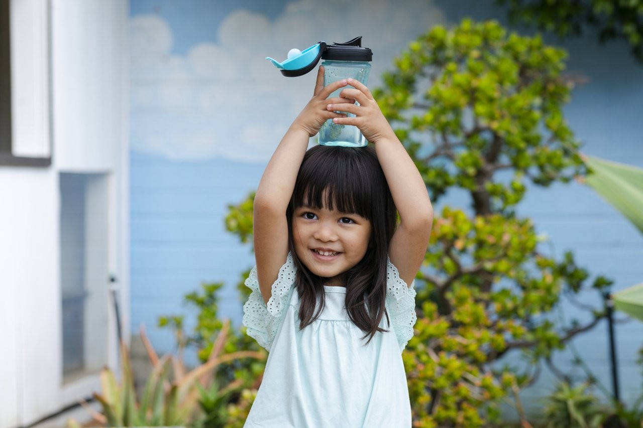 Chicco Sportif Bardak 2 Yaş+ 350 ml - Blue