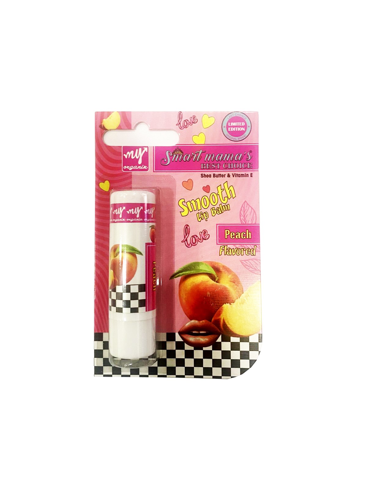 My Organix Nemlendirici Dudak Bakım Kremi - Şeftali