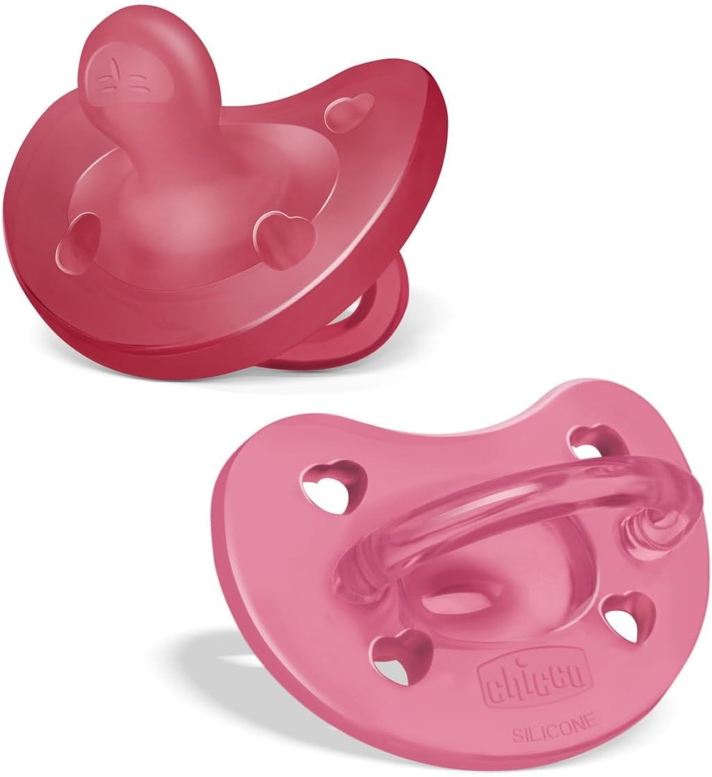 Chicco PhysioForma Soft 2'li Silikon Emzik 16-36 Ay Kız