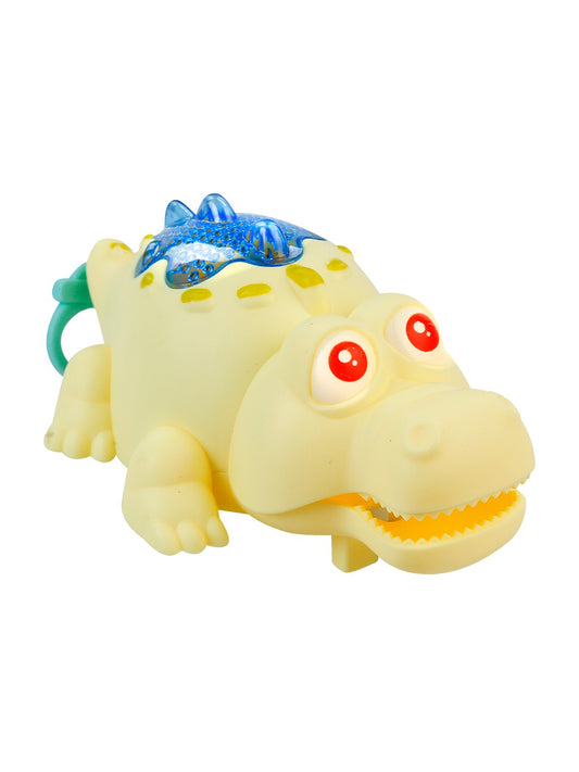 Cosby Kurmalı Işıklı Neşeli Timsah - Sarı