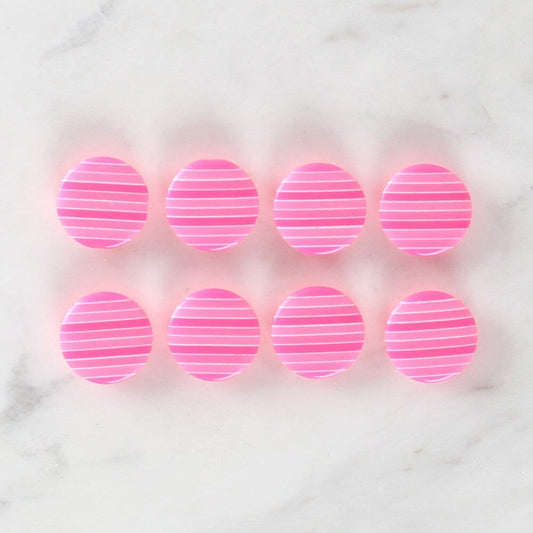 Loren Crafts 8'li Desenli Düğme - 1095