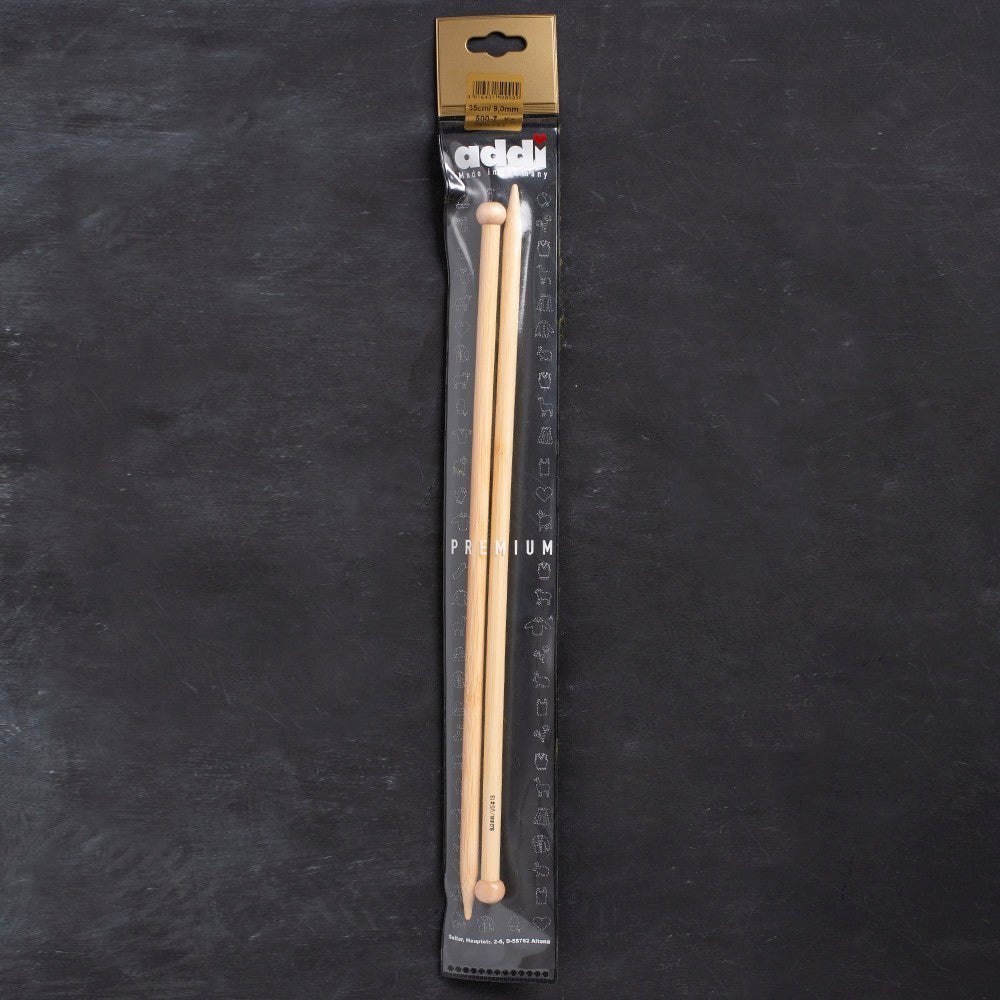 Addi Bambus 9mm 35cm Bambu Örgü Şişi - 500-7