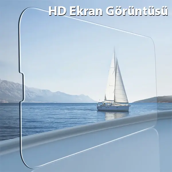 ALLY iPhone 13 Mini 5.4inç Tempered Kırılmaz Cam Ekran Koruyucu-(5775)