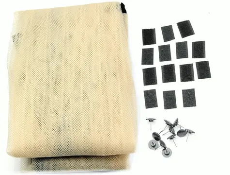 Mıknatıslı Kapı Sinekliği Tülü-krem ( 105 X 205 )