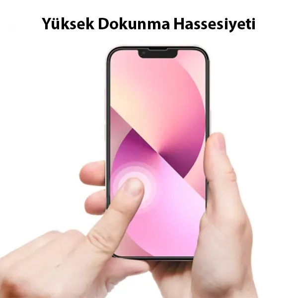 iPhone 13 Mini 5.4 Film Ön Arka Full Koruyucu Nano Hidrojel Koruyucu Set-(5775)