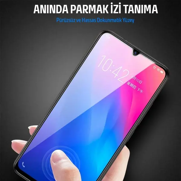 Ally SM Galaxy A32 Full Glue-Tempered Cam Ekran Koruyucu-(5775)