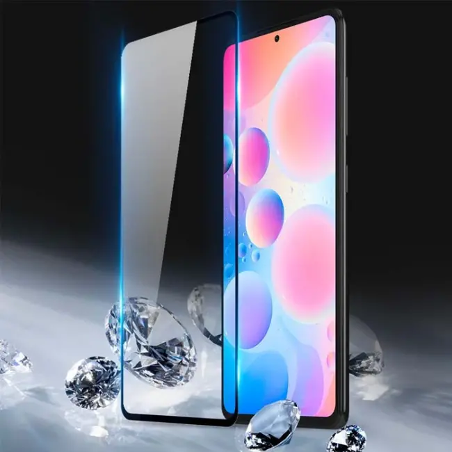 Dux Ducis Redmi Note 10 Pro -K40+Pro Tempered Cam Ekran Koruyucu 9D Full Kaplama-(5775)