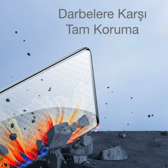 Baseus Xiaomi Mi Mix 4 0.25mm Kavisli Full Cam Ekran Koruyucu-(5775)