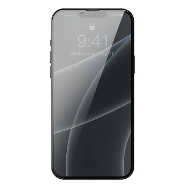 Baseus iPhone 13 Mini Privacy Hayalet Cam Ekran Koruyucu 2 Adet Set-(5775)