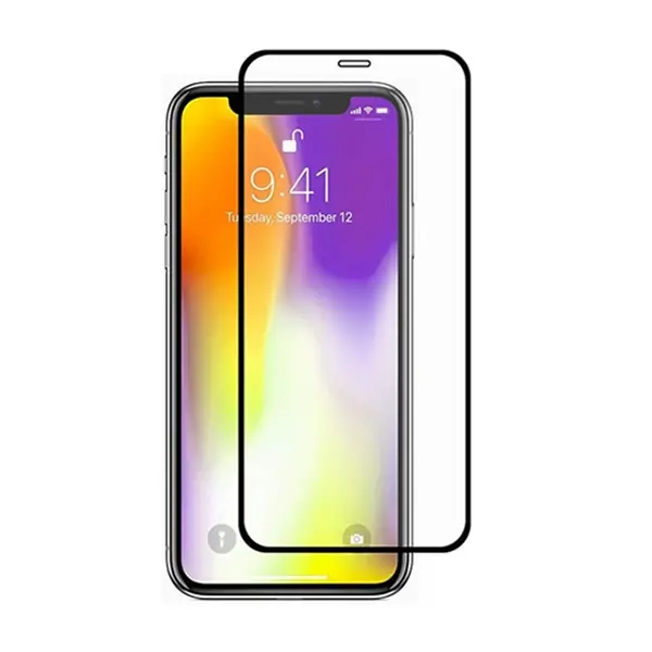 GOR iPhone 11 Pro - XS - X 5.8 9D Hardening Tempered Full Cam Ekran Koruyucu-(5775)