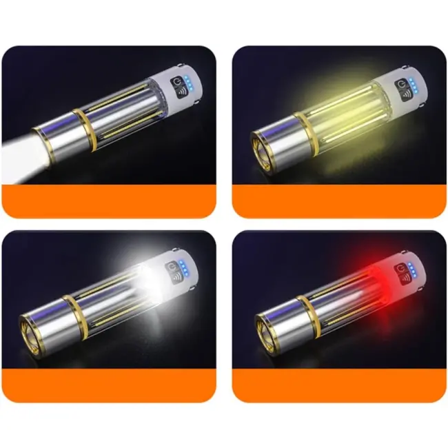 Gold Police Gp-222 Çok Fonksiyonlu Kamp Lambası 1000 Lümen