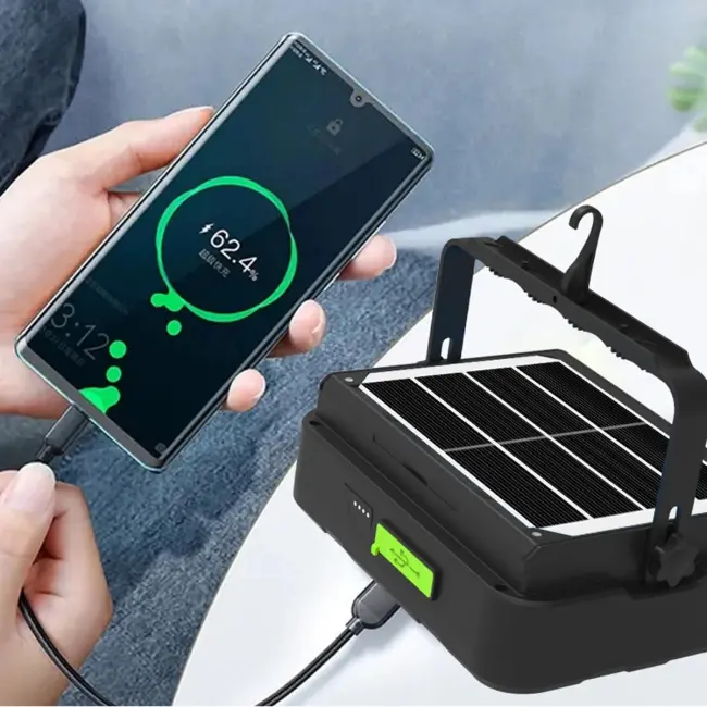 Wison 150w Güneş Enerjili Solar Kamp Feneri&amp;amp;projektör (ws-5570)