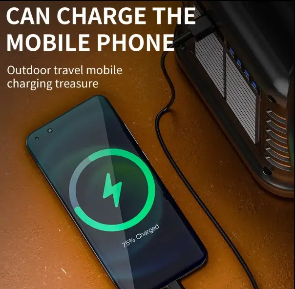 Wıson Ws-4343 Çok Fonksiyonlu Solar Şarjlı Powerbanklı Kamp Lambası