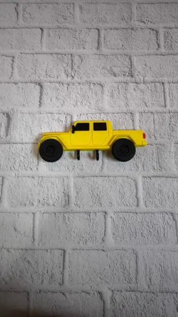 Duvara Monte Araba Anahtarlık Dekoratif ve Kullanışlı