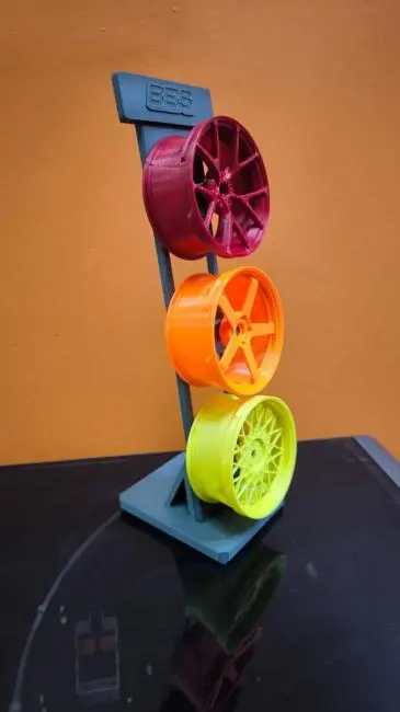 3’lü Jant Dekor Seti Masa Üstü ve Salon İçin Modern Spor Tasarım