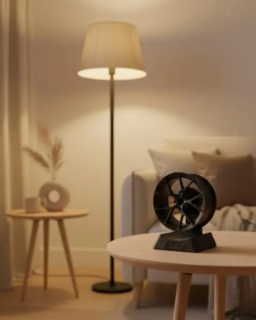 Mini Jant Dekor Aksesuarı Ofis ve Ev İçin Şık Tasarım