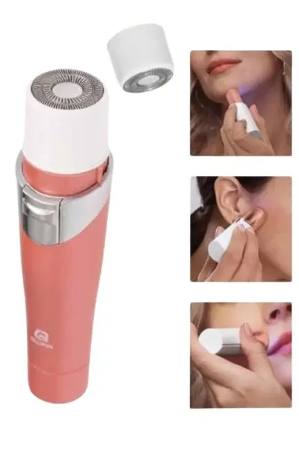 Yüz Kaş ve Tüm Vücut Epilasyon Aleti 3 Başlıklı Hassas Ciltlere Uygun Epilatör