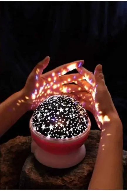 Çocuklara Özel Yıldızlı Gece Lambası