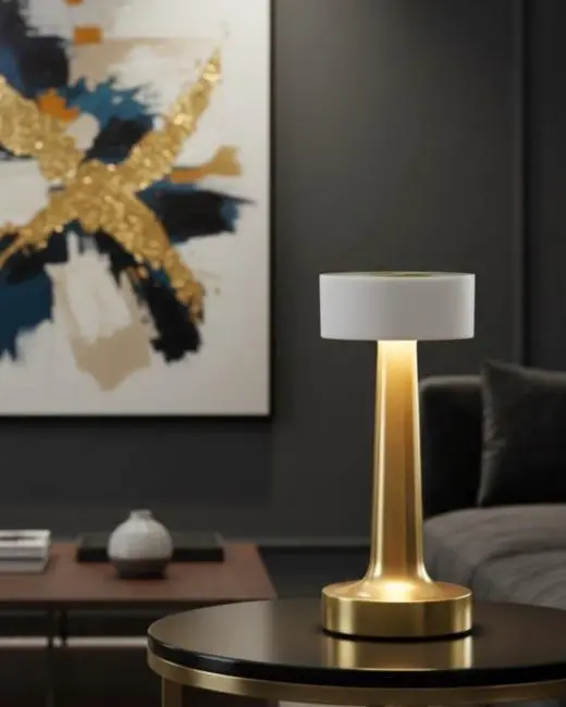 Type C Şarjlı Dekoratif LED Masa Lambası Dokunmatik