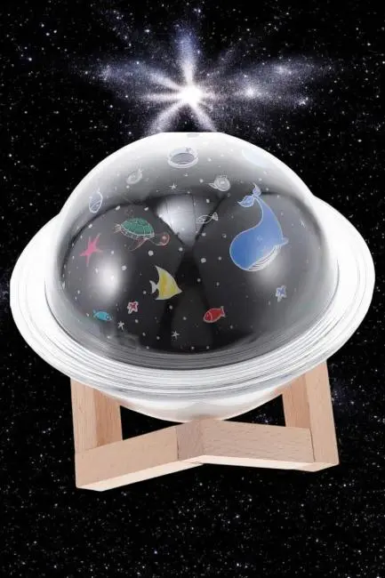 Hava Nemlendirici Projeksiyon Görünümlü USB Bağlantılı Aromaterapi