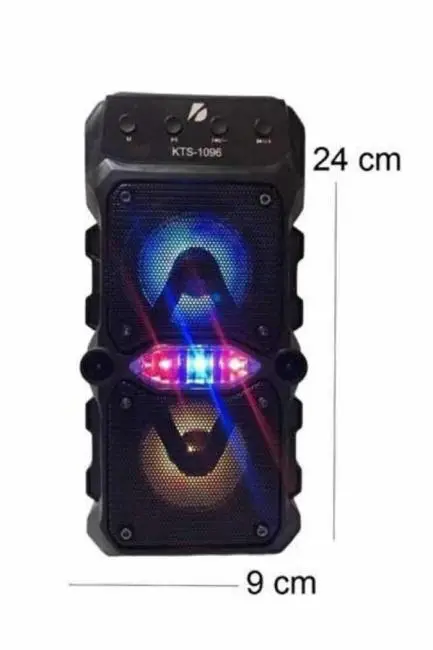 Bluetooth Hoparlör Yüksek Ses Kaliteli Büyük Boy Çift Çıkışlı Ses Bombası