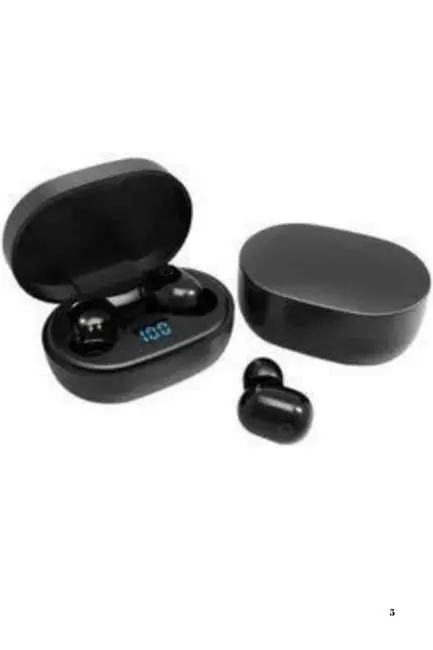 TWS Bluetooth Kulaklık Kulak İçi Kablosuz Dijital Göstergeli Çağrı Cevaplayabilen