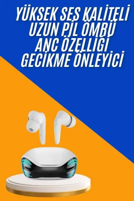 Oyuncu Kulaklığı Mikrofonlu Gürültü Engelleme Gecikme Önleyici Bluetooth Kulaklık