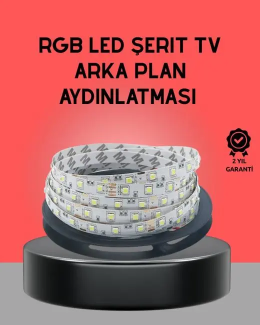 Uzaktan Kumandalı LED TV Arka Işık Şeridi