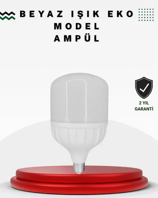 Acil Durumlara Uygun Şarjlı Torch LED Ampul 30 Watt