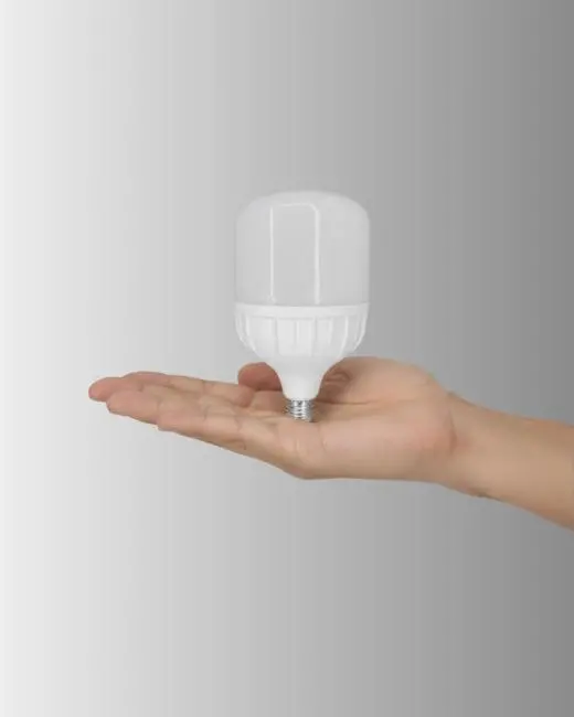 Uzun Ömürlü Şarjlı LED Ampul 30 Watt Güçlü Aydınlatma