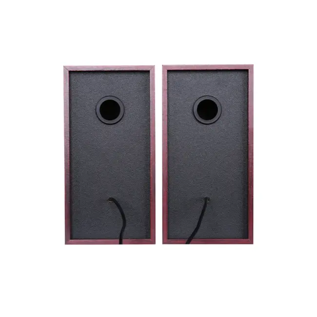 LECOO DS105 6W 1+1 Masaüstü USB Ahşap Kasa Speaker(1923)