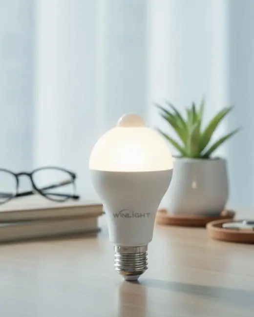 Otomatik Yanan Sensörlü LED Ampul Ev ve Ofis Kullanımına Uygun