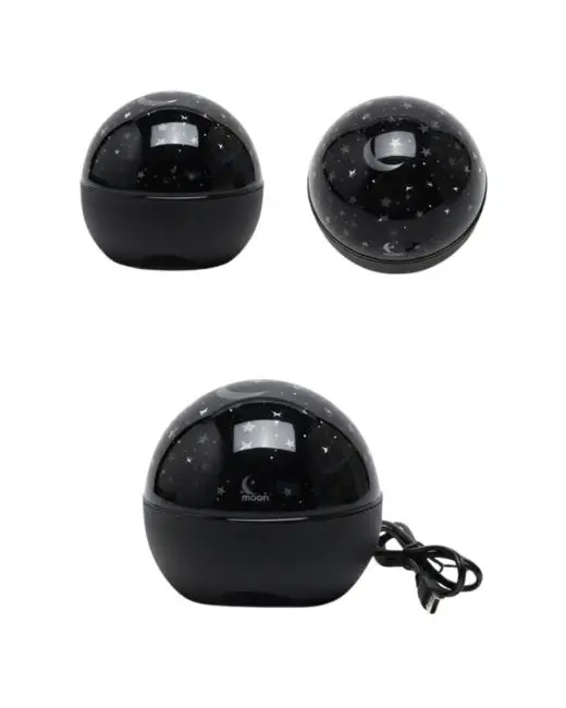 Fişli Yıldız Projektör Gece Lambası Müzikli