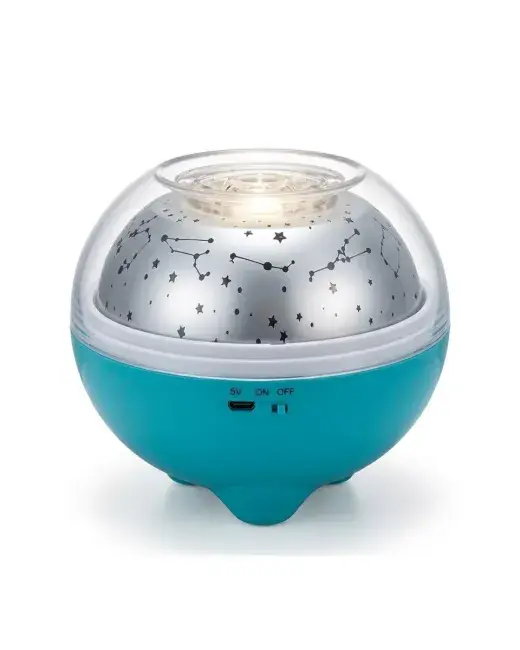 Çok Renkli LED Yıldız Projektör Gece Lambası Bluetooth Müzik Çalar ve Kumandalı Kontrol