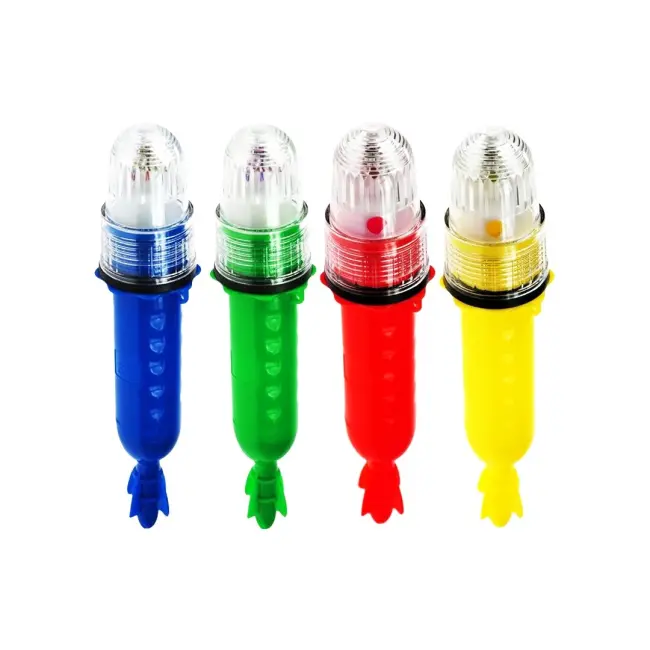 Pilli 5led Balıkçı Ve Domuz Feneri Sinyalli Roket Modeli Su Geçirmez