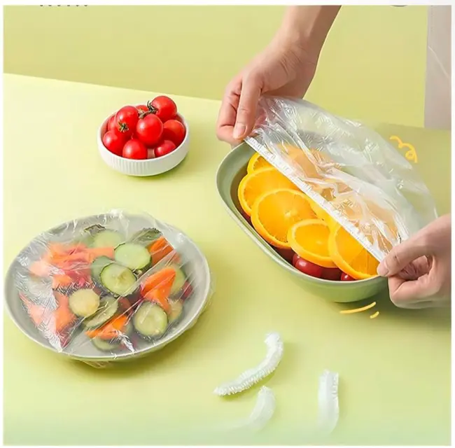 Lastikli Tencere Ve Tabak Bonesi 100 Adet (22cm)