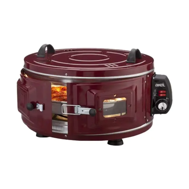 Davul Fırın Af-008b Standart Ayarlanabilir Termostat 50°c-320°c 1300w 53cm