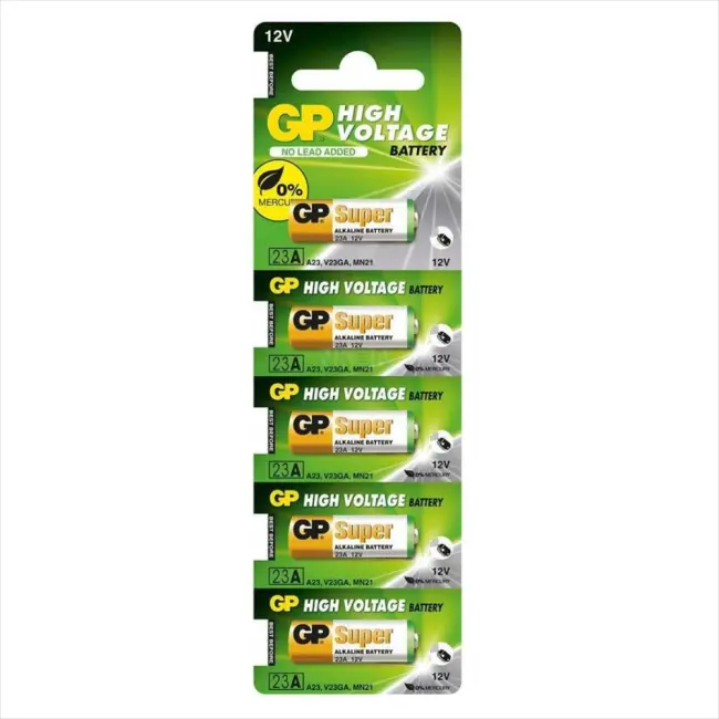 Gp 23a 12v Alkalin Pil 5\'li Paket