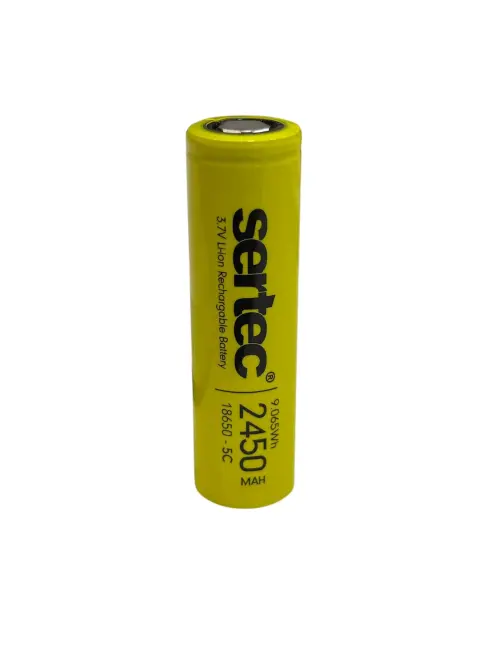 Sertec 18650 3.7v 2450 Mah 5c Li-ıon Şarjlı Pil