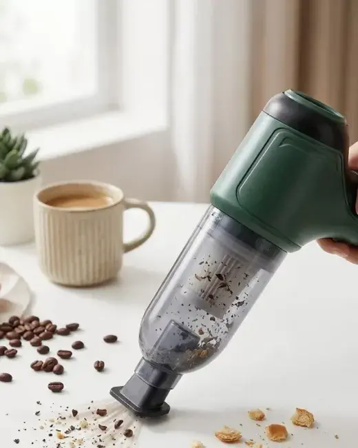 Şarjlı Mini El Süpürgesi Araç ve Ev İçin Pratik Temizlik