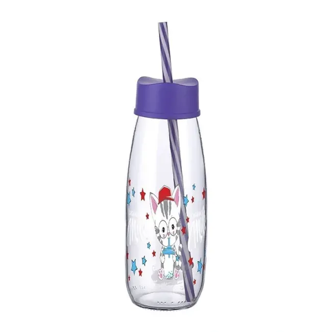 Pipetli Su Ve Süt Şişesi Cam 250 Ml