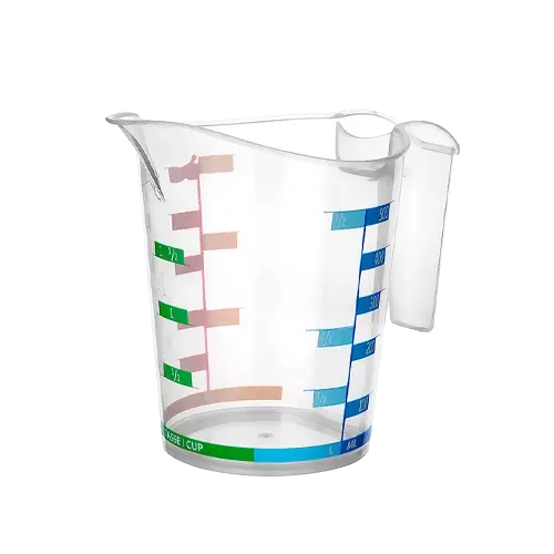 Ölçü Kabı Dereceli Renkli 500ml