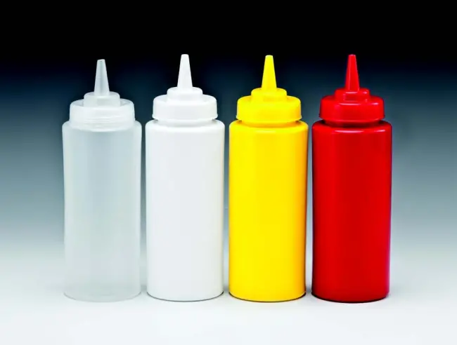 Ketçap Şişesi - 1000ml Dev Boy Kırmızı