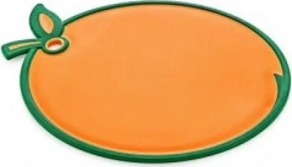 Portakal Figürlü Kaydırmaz Kesme Tahtası Doğrama Panosu